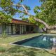 Modernist family home brazil - Outside pool
