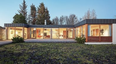 Midcentury home renovation in Iceland - Guðmundur Kr. Kristinsso - exterior back