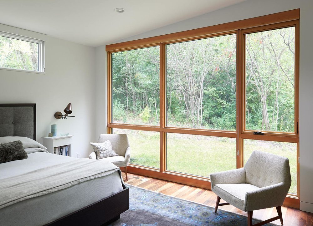 Theodore Wirth Ranch - midcentury inspired modern - Strand Design - bedroom