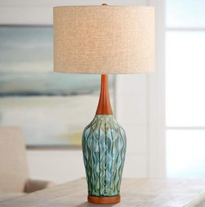 Midcentury ceramic lamp - 360 lighting