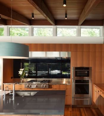 Midcentury modern home renovation in Minnesota - kitchen