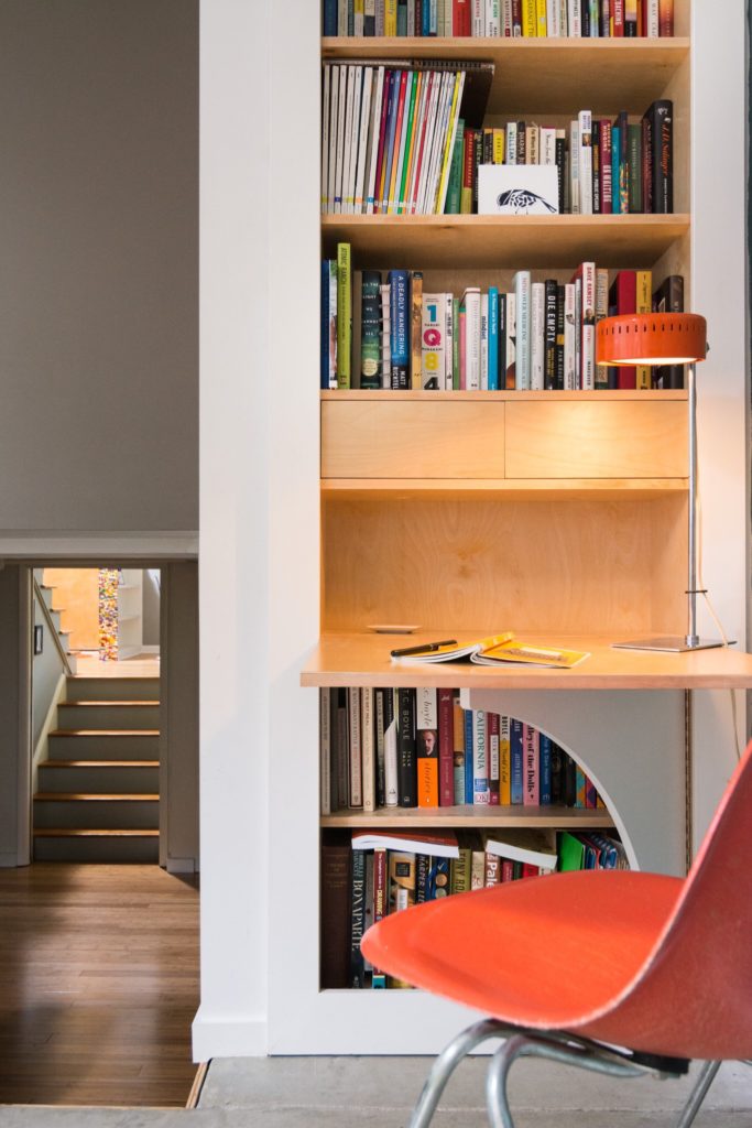 Midcentury home renovation - Interior designer Elin Walters  - living room detail