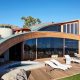 John Lautner - Carbon Beach House renovation - outside terrace