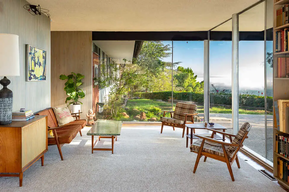 Richard Neutra - Elsa and Robert Sale Residence - Living Room