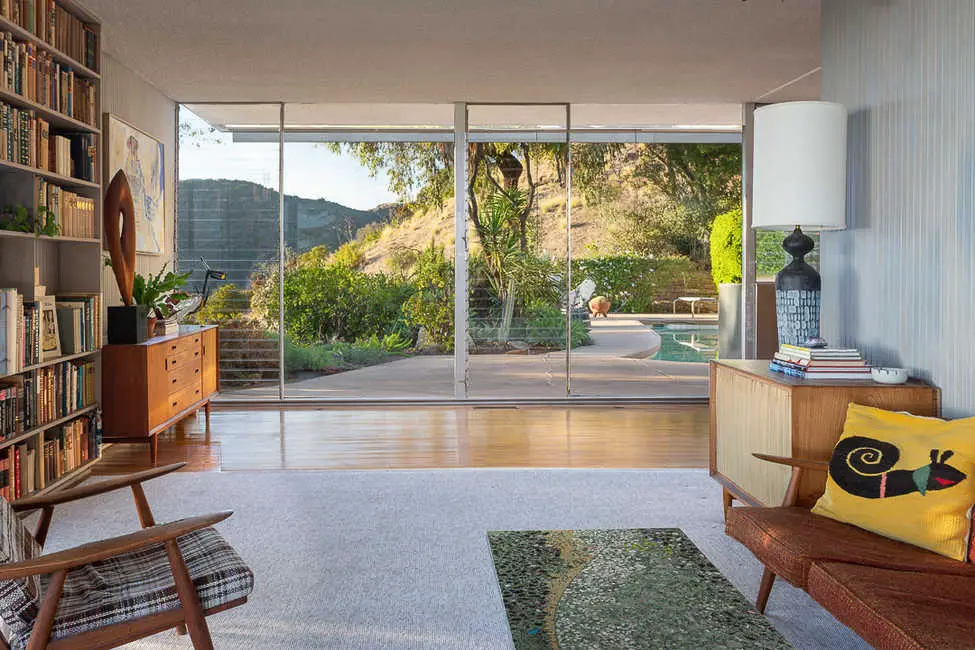 Richard Neutra - Elsa and Robert Sale Residence - Living Room