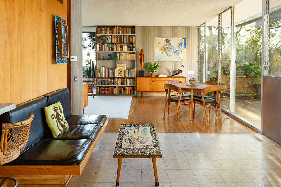 Richard Neutra - Elsa and Robert Sale Residence - Living Room