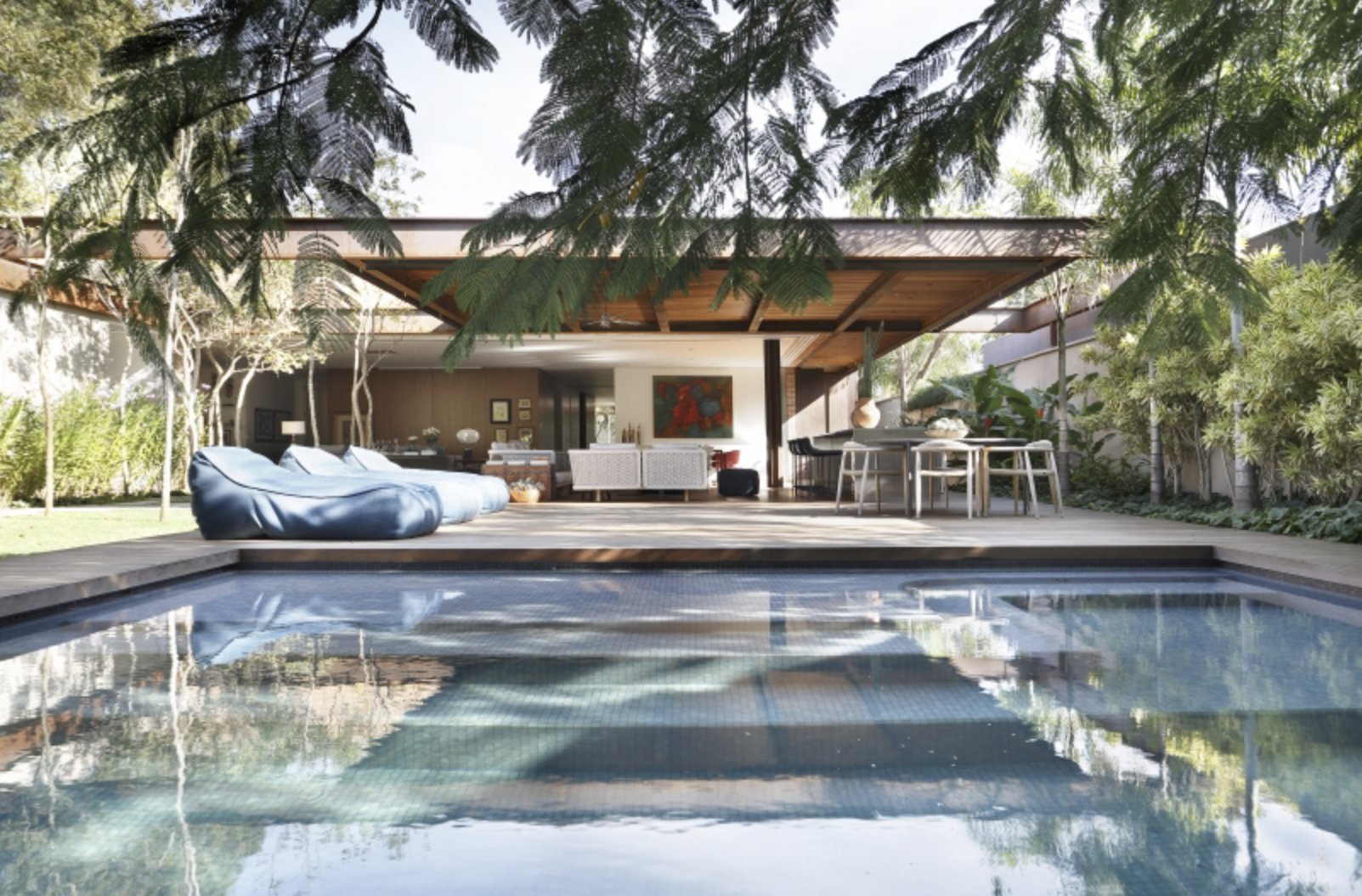 RESIDÊNCIA BOURGAINVILLE - ARCHITECT Solangecalio - swimming pool