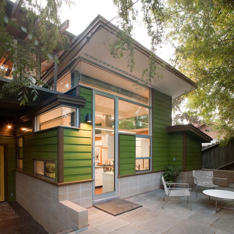 Extension to midcentury home in La Jolla - exterior