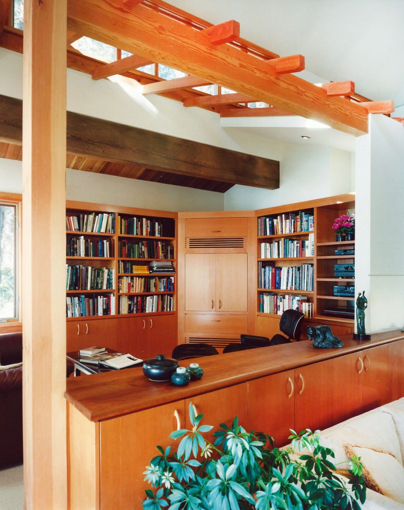 Modern Residence - Heather Johnston Architect - Salt Spring Island - living room