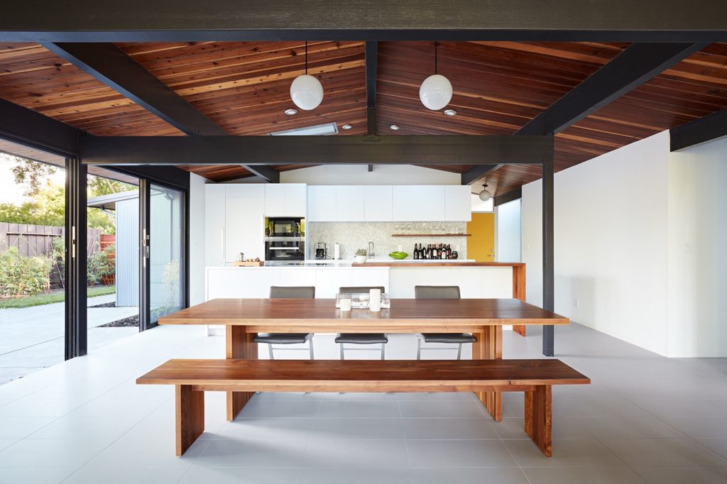 Eichler remodel - klopf architecture - Palo Alto - dining area