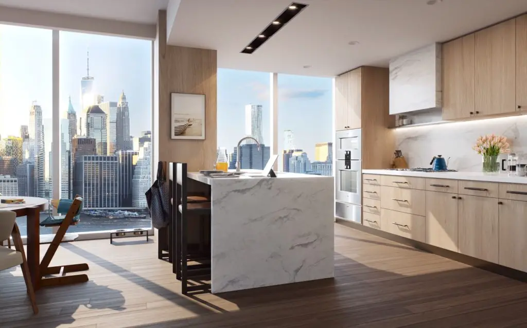 Marmol Radziner - Quay tower interiors - kitchen