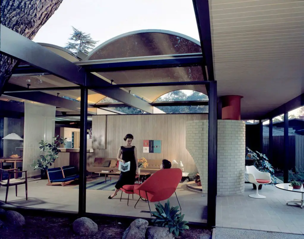Case Study House #20(B) located in Altadena, California and designed by Buff, Straub, and Hensman in 1958. Photo: Julius Shulman / Getty Archives
