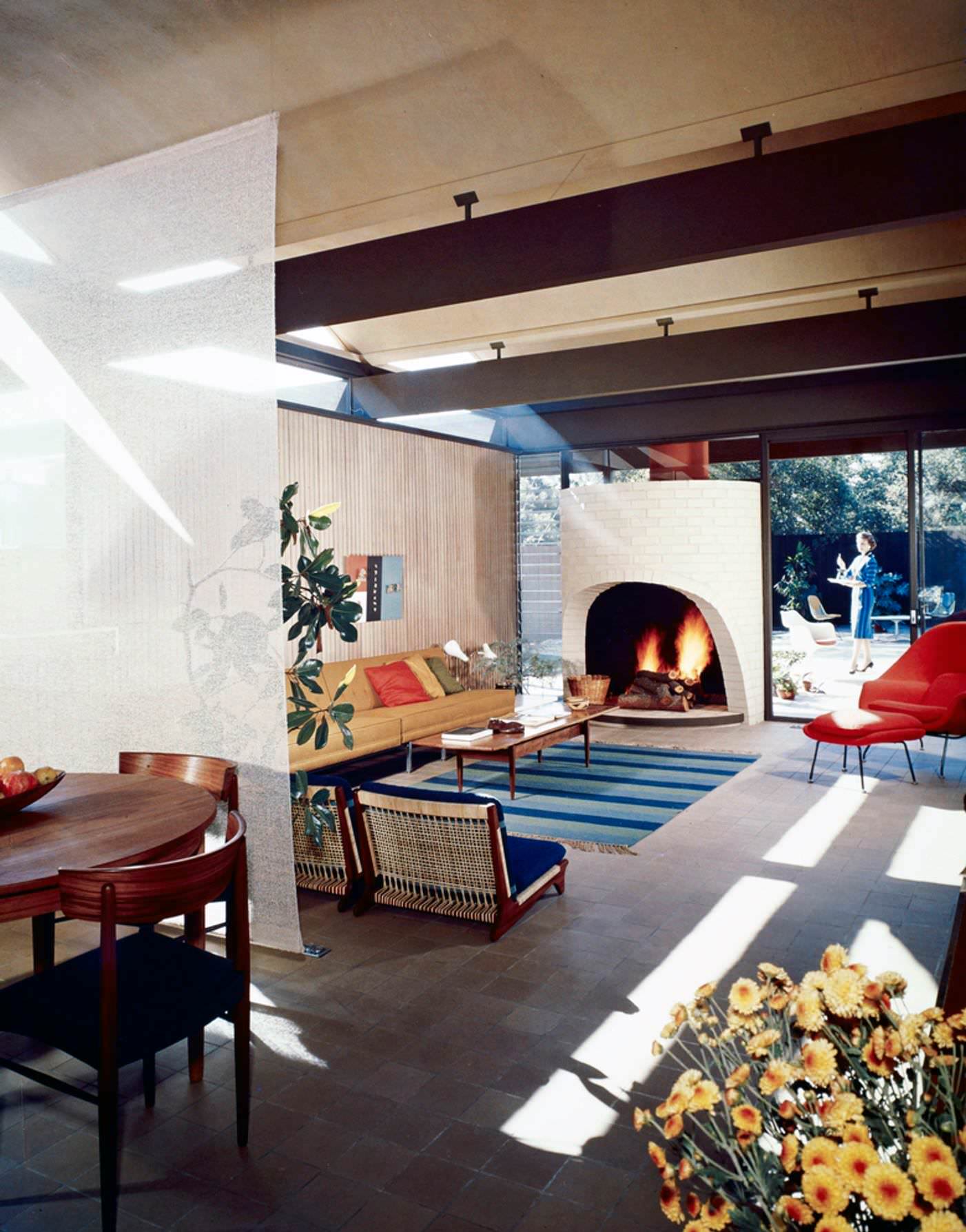Case Study House #20(B) located in Altadena, California and designed by Buff, Straub, and Hensman in 1958. Photo: Julius Shulman / Getty Archives