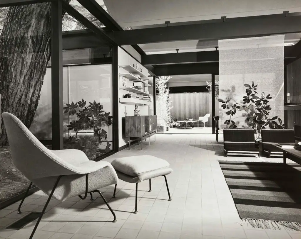 Case Study House #20(B) located in Altadena, California and designed by Buff, Straub, and Hensman in 1958. Photo: Julius Shulman / Getty Archives