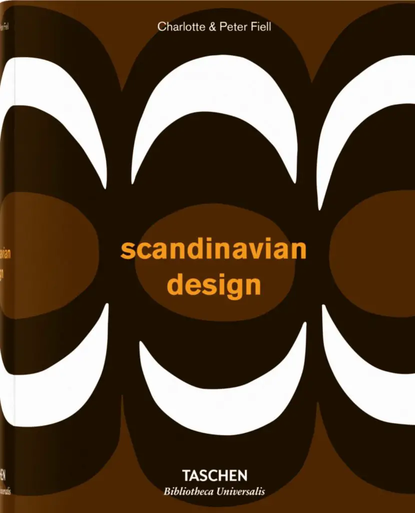 Scandinavian design book cover