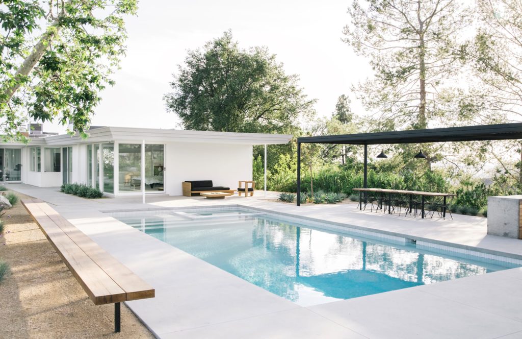 Modernist home - Pasadena - Swimming pool