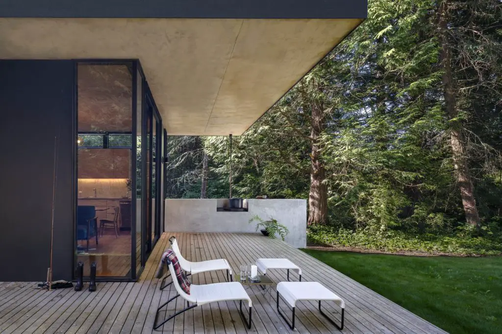 Hood Cliff Retreat - Wittman Estes Architecture - patio