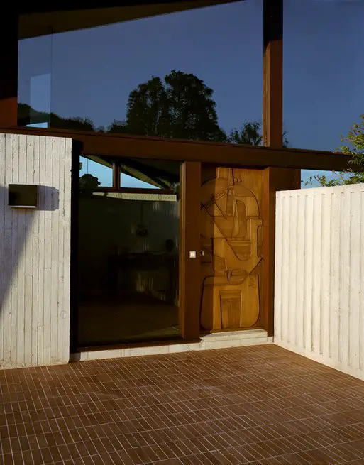 Marcel Breuer  Private House in Normandie -  Entrance