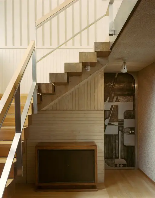 Marcel Breuer  Private House in Normandie - corridor