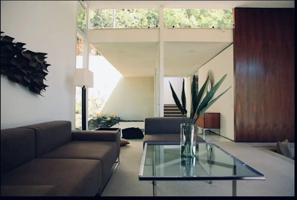 Marvin Taff Midcentury home Los Angeles - living room