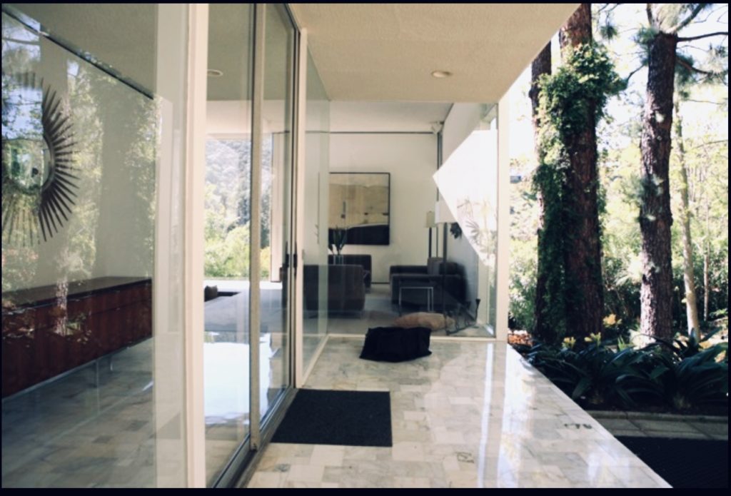 Marvin Taff Midcentury home Los Angeles - living room