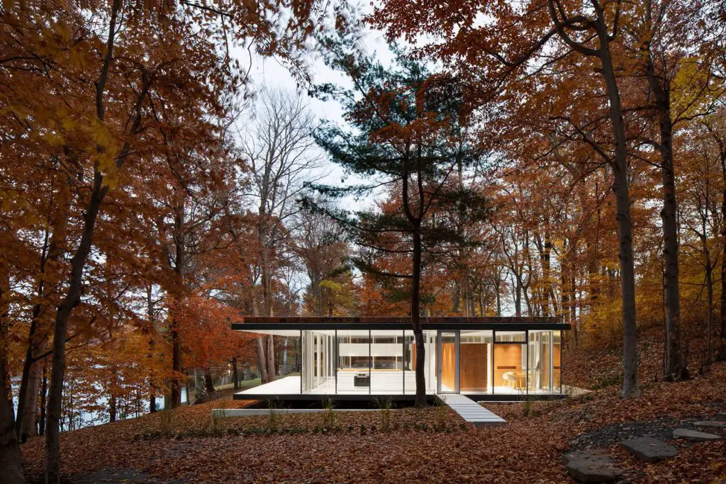 Modernist pavilion - architect Daoust Lestage -  Canada - 