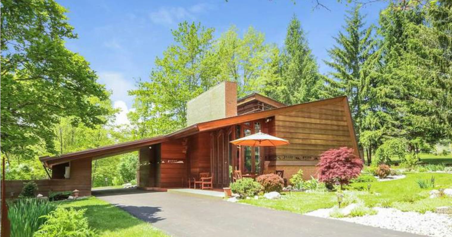 frank lloyd wright house in Ann Arbor
