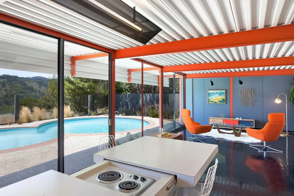 Steel X-100 experimental Eichler renovation - 