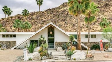 A-frame midcentury home - palm springs -