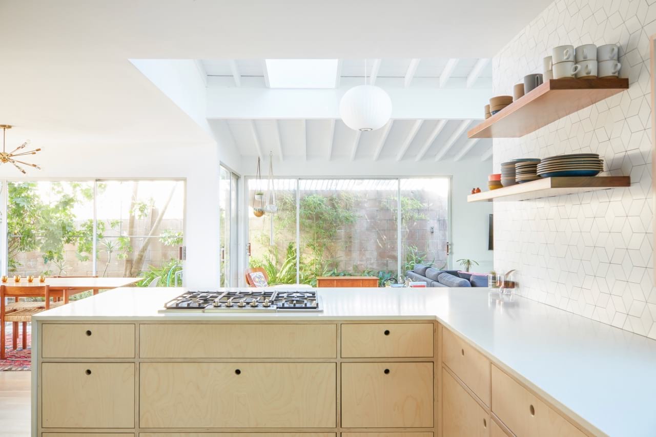 midcentury renovation - franklin street residence -