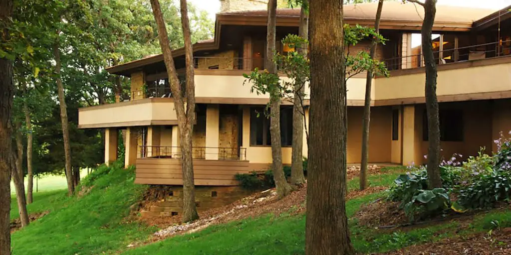 Frank Lloyd Wright Style Mid-Century Ranch on Sale - 