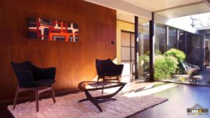 midcentury wooden panels