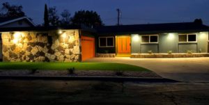 Midcentury front yard
