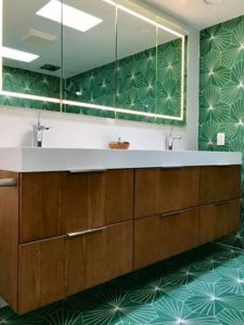 Midcentury bathroom remodel