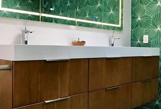 Midcentury bathroom remodel