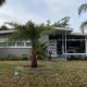 Large windows midcentury house