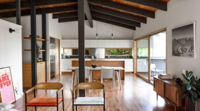 1961 midcentury home remodel in Seattle - Living