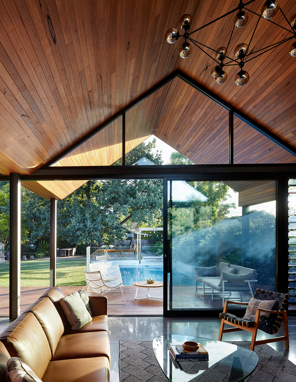Timber home in Adelaide - living area