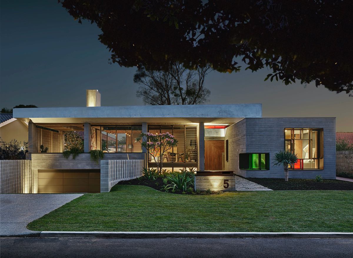 Brutalist-style Meets Beach House - Mid Century Home