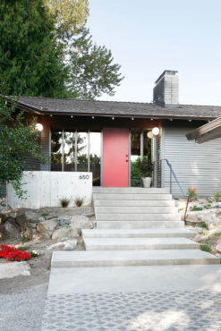 Bridle Trails midcentury home