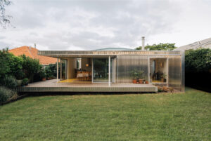 An industrial modern home