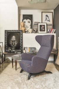 Ardea armchair - Carlo Mollino - Zanotta
