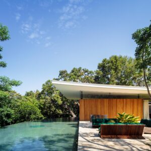 contemporary modernist house Brazil -