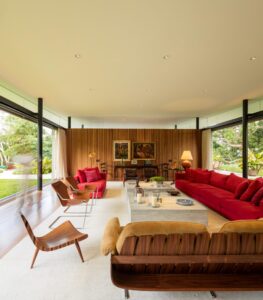 contemporary modernist house Brazil -