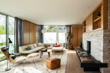 Sustainable midcentury home -