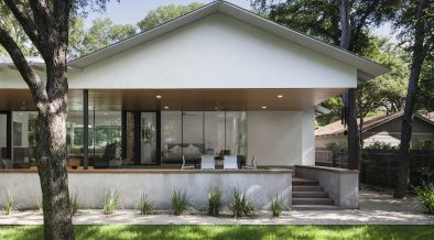 Simple modern home texas