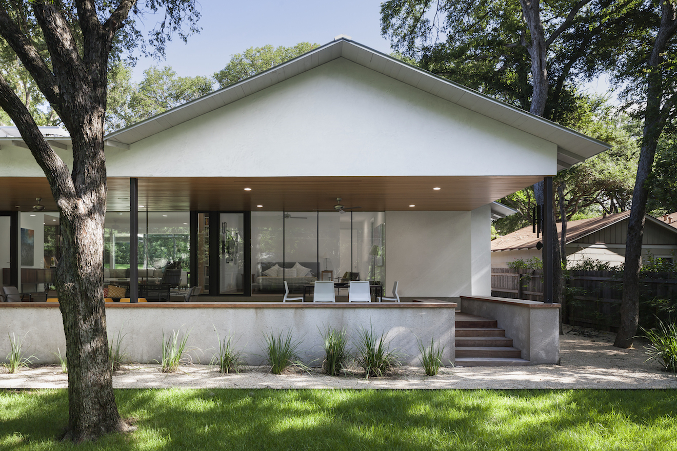 Simple modern home texas