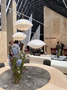 Fritz Hansen 150th anniversary pavilion in Copenhagen
