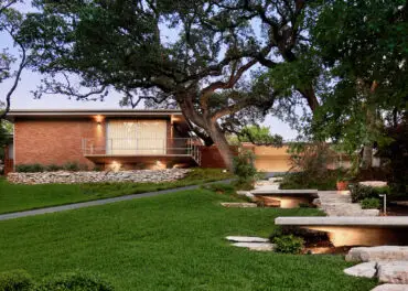 Midcentury home revival in Austin, TX - Front