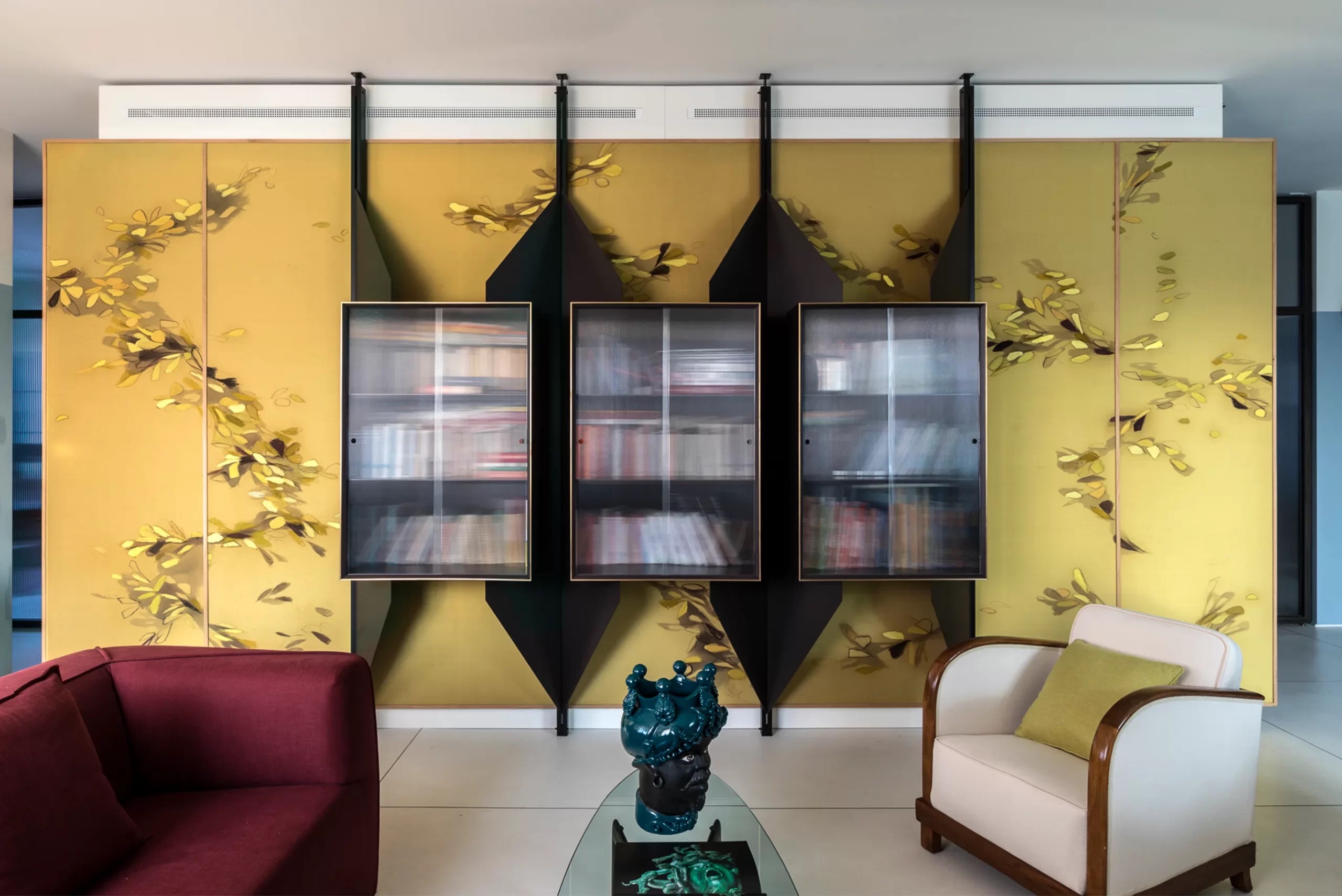 Italian Interior Design in a Milan Apartment - living room